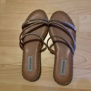 Steve Madden Rhinestone Studded Sandels